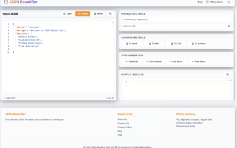 Why Every Web Developer Needs a Powerful JSON Formatter & Editor